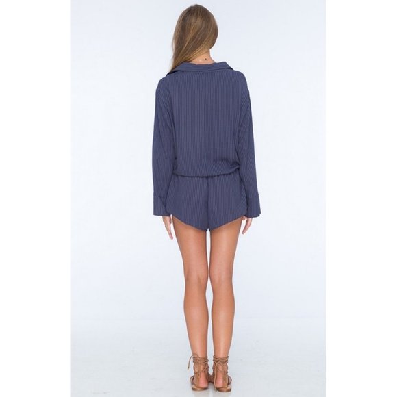 New Anthropologie Indah Ironwood Romper Loose Relaxed Fit Shorts Swim Cover Up - Picture 14 of 16